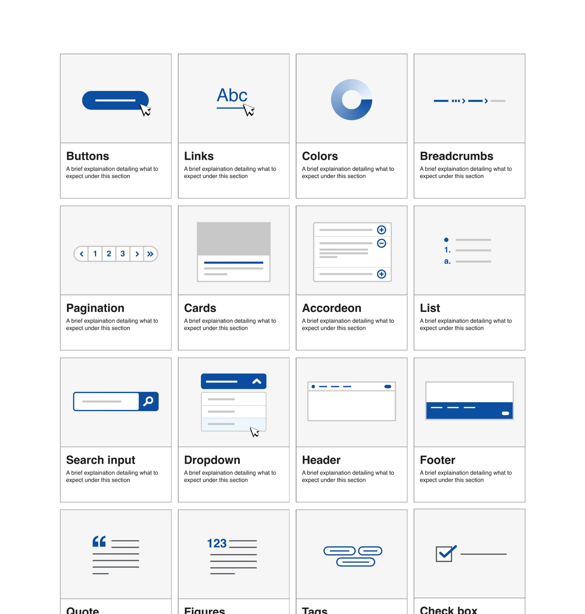The live design system documentation site