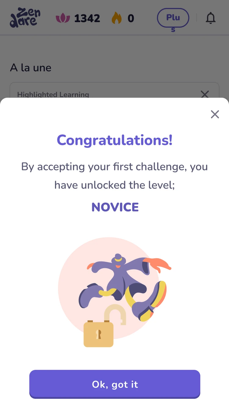 New achievement unlocked popup